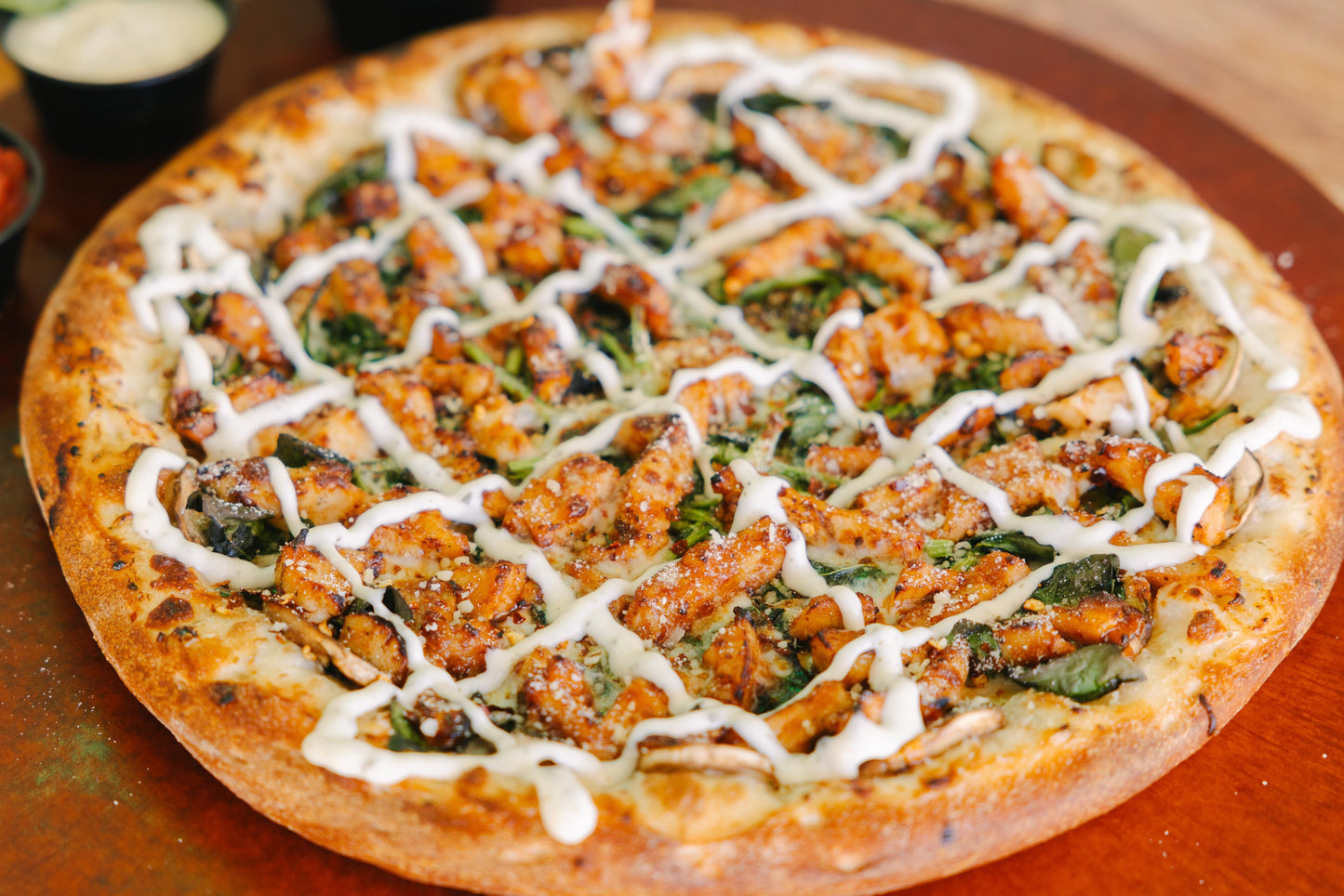 Honey BBQ Chicken Pizza